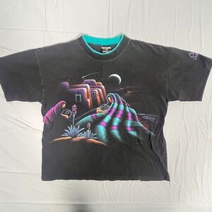 VTG Signal Sports T Shirt Mens XL Black Adobe Moonlight Craig Colorado‎ Crewneck